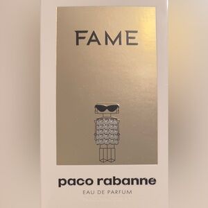 Paco Rabanne Gold and White FAME Packaging 1.7 fl oz